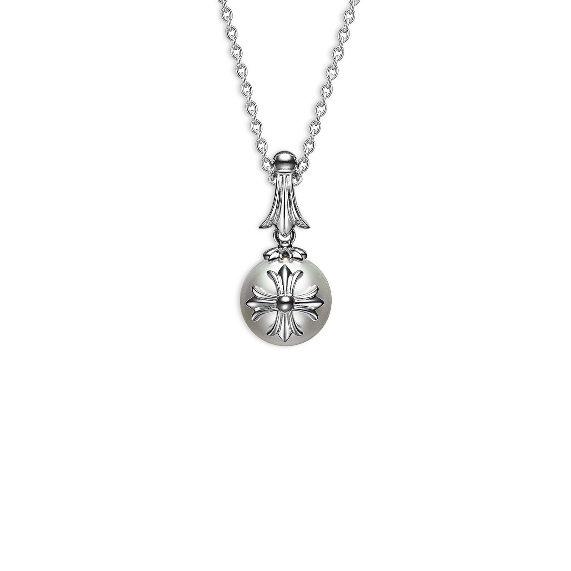 CHROME HEARTS X MIKIMOTO NECKLACE